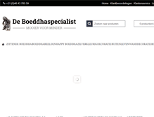 Tablet Screenshot of deboeddhaspecialist.nl